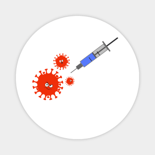 Covid 19 vaccination Magnet